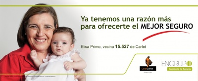 ENGRUPO. Valla Exterior.